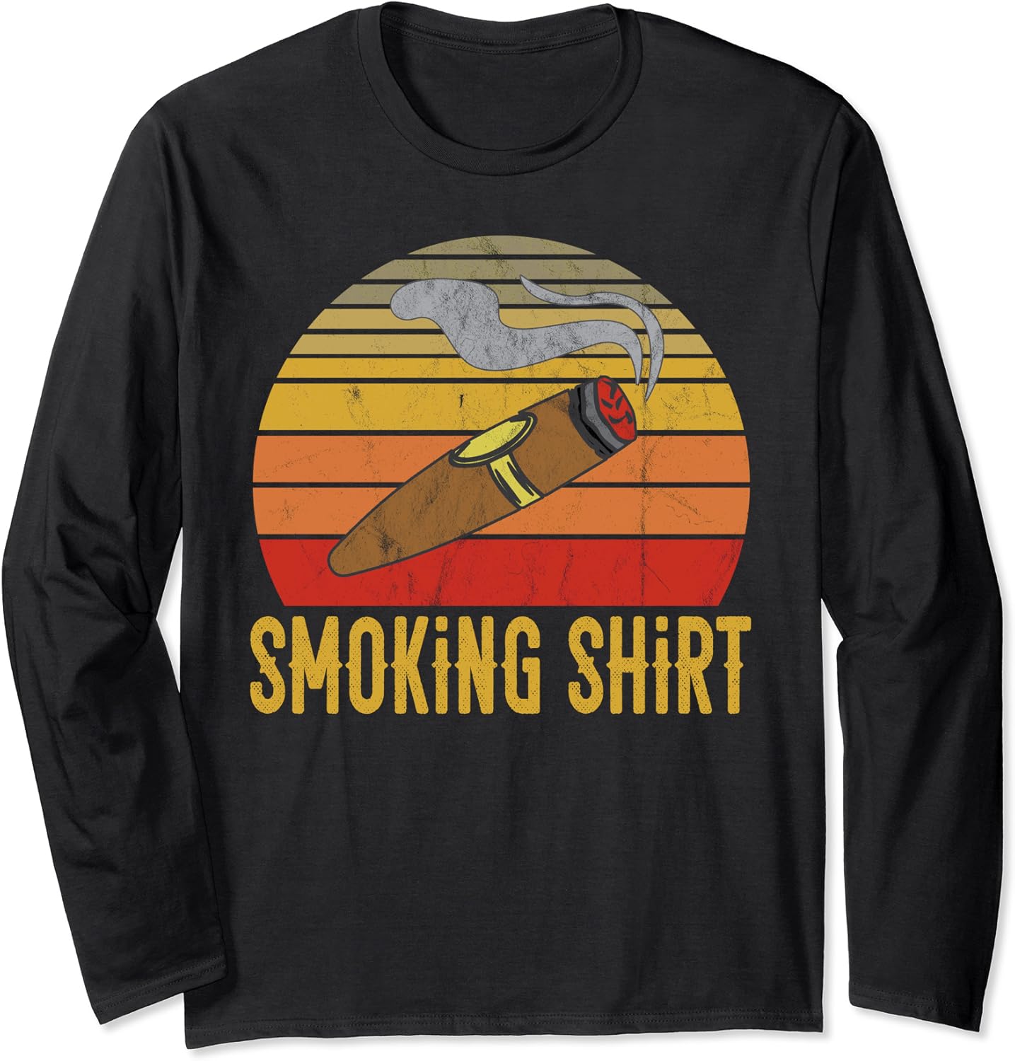 This is My Cigar Smoking Shirt Cigar Smoker Shirt Long Sleeve TShirt